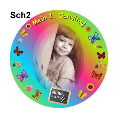   ESSBARES TORTENFOTO   TORTENAUFLEGER   FOTOTORTE   OBLATE   SCH2 Schulanfang