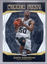 David Robinson 2020-21 Panini Donruss Optic Basketball Winner Stays