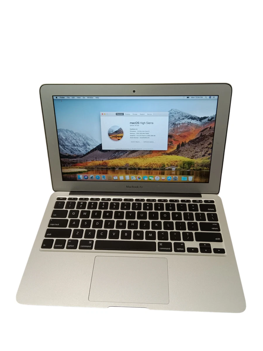 macOS 10.13, High Sierra MacBook Air 2011 Released for sale - eBay