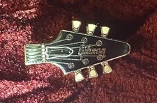 GIBSON Flying-V Flying V Guitar Logo Lapel Tack Tie-Pin Brand New