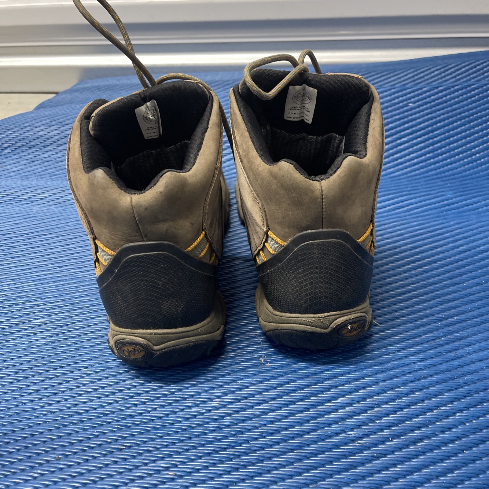 OBOZ Men’s Bridger Mid BDRY Waterproof Brown Hiking Hunting Boots Size