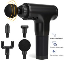 Handheld Massage Gun Deep Tissue Percussion Massager for Athletes Pain Relief