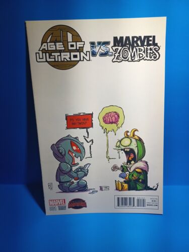 Couverture variante Age of Ultron Vs. Marvel Zombies #1 Skottie Young (M2) - Photo 1/4