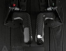 1999-2007 Silverado Sierra SS Tahoe Denali Carbon Fiber  Interior Door Handles