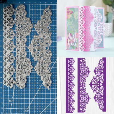 Spitze Stanzformen Metall Cutting Dies Scrapbooking Stanzschablonen Präge Karte