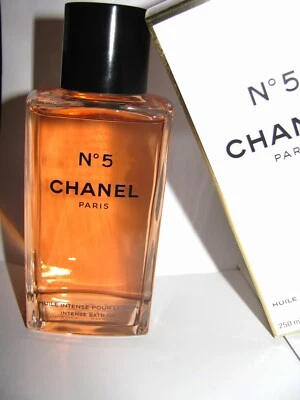 CHANEL No 5 Huile Intense Pour Le Bain- Intense Bath Oil 250g /8.4oz New Boxed - Photo 1/2
