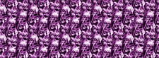 Seamless 3D Violet Skulls Bike Motorcycle Grunge Car Wrap Vinyl Decal Graphic US