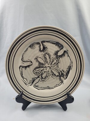 Pottery Barn Dinner Luncheon Plates Sand Dollar Nautical Beach  23