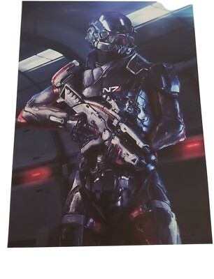 Mass Effect Andromeda Male Ryder Signed & Numbered 157/500