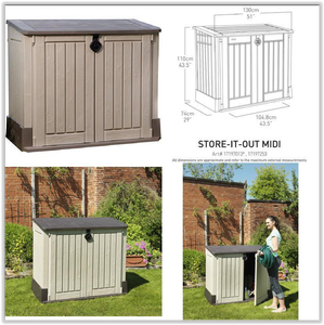 keter store it out premier xl outdoor plastic garden