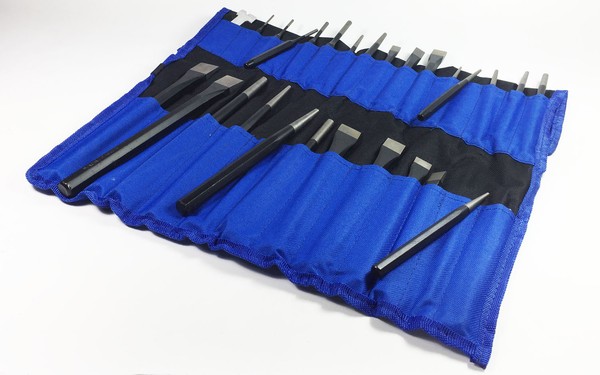 Craft-Equip 28 Tlg. Splintentreiber MeißEl KöRner Durchschlag-Satz Treiber-image