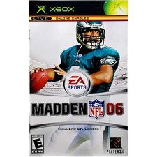 Manual Only Madden 2006 - Microsoft Xbox Pristine Tested Authentic