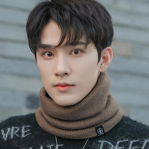 Fashion Knitted Scarf Warm Wool Fur Thick Unisex versatile design Multipl S2T8 - Picture 12 of 22