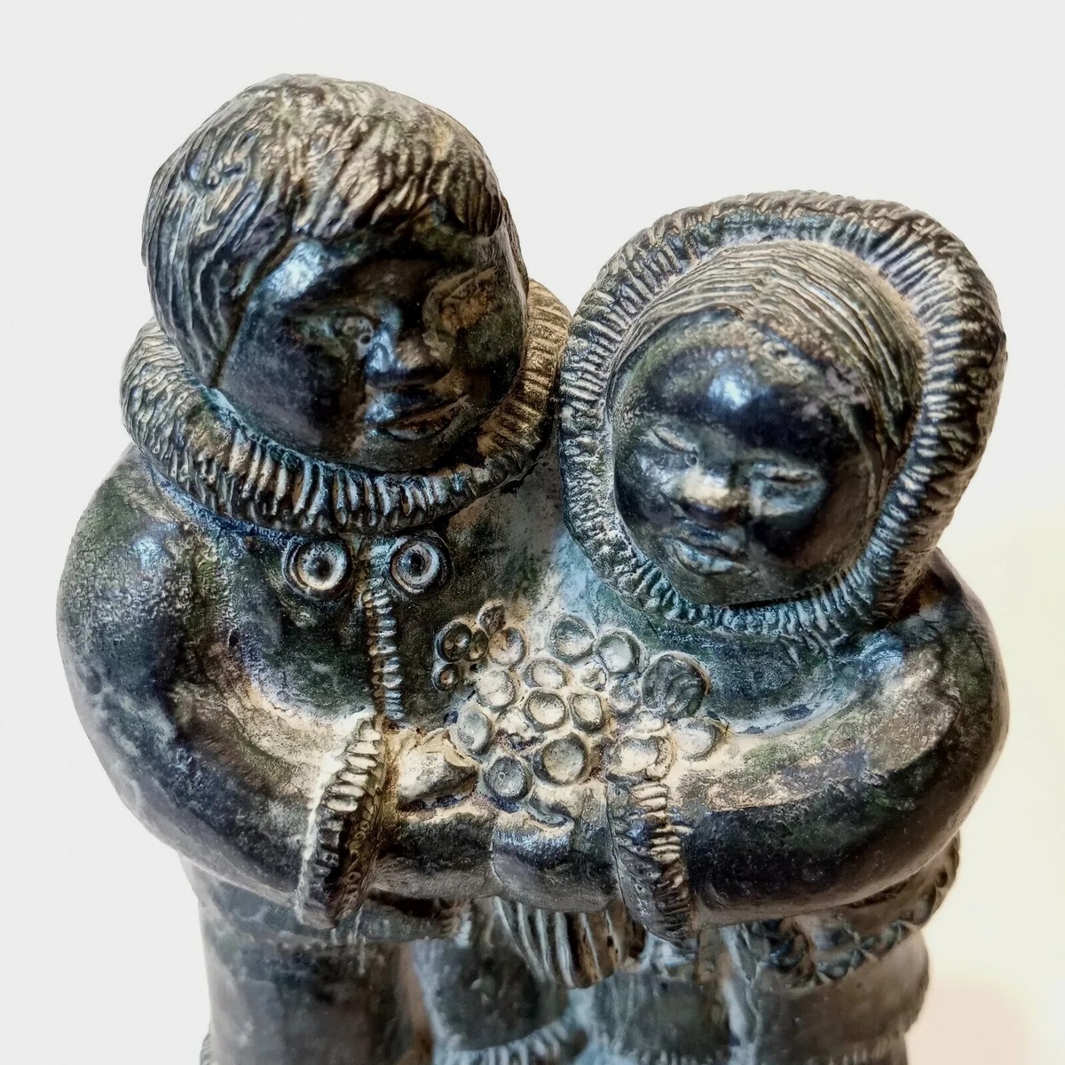 Wolf Original Sculpture Handmade in Canada 4.75in | eBay