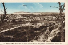 Old postcard Berry-au-BAC General view (158715)