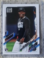 2021 Topps Series 2 Jazz Chisholm Rookie SP Image Variation 538 Miami Marlins RC