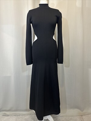 Aje Anika Cut Out Stretch Knit Dress M RRP475 G146 | eBay UK