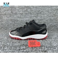 Nike Air Jordan 11 AJ11 Retro Low TD Toddler Bred Red White Shoes FV5120-006