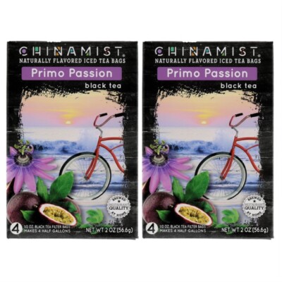 China Mist - Primo Passion Black Tea Infusion, 1/2 oz Filter Bags (2 PACK)