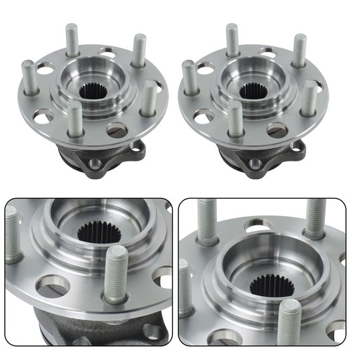 Labwork Pair Rear Wheel Hub Bearings AWD 4WD For 2007-2017 Jeep Compass Patriot - Picture 8 of 15