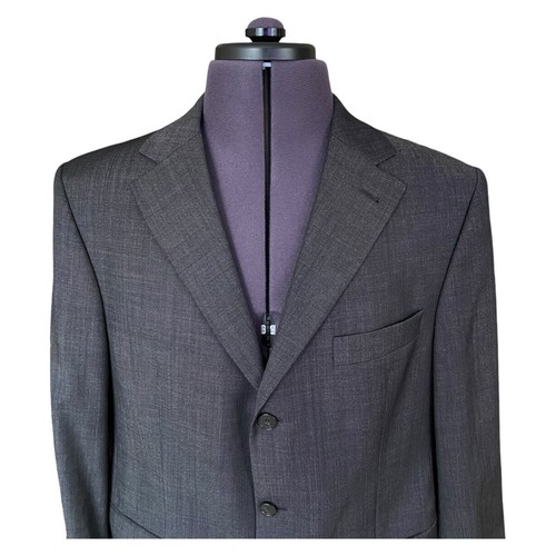 PKZ ROMARIO SS 2 Piece Suit Charcoal Grey Reda Wool 3 Button Men's 40S W32 L30 - Picture 7 of 21