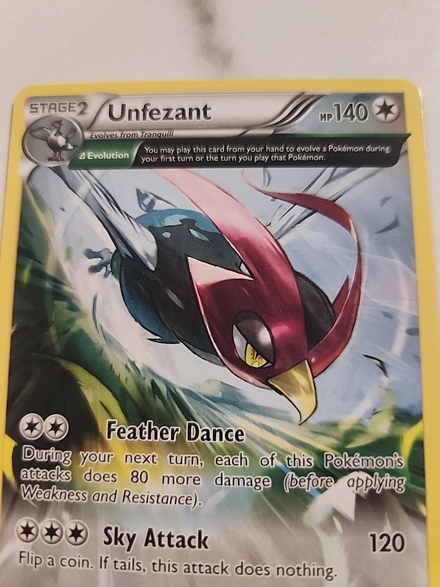 unfezant stage 2 pokemon card value Unfezant - Black & White #86 Price & Value
