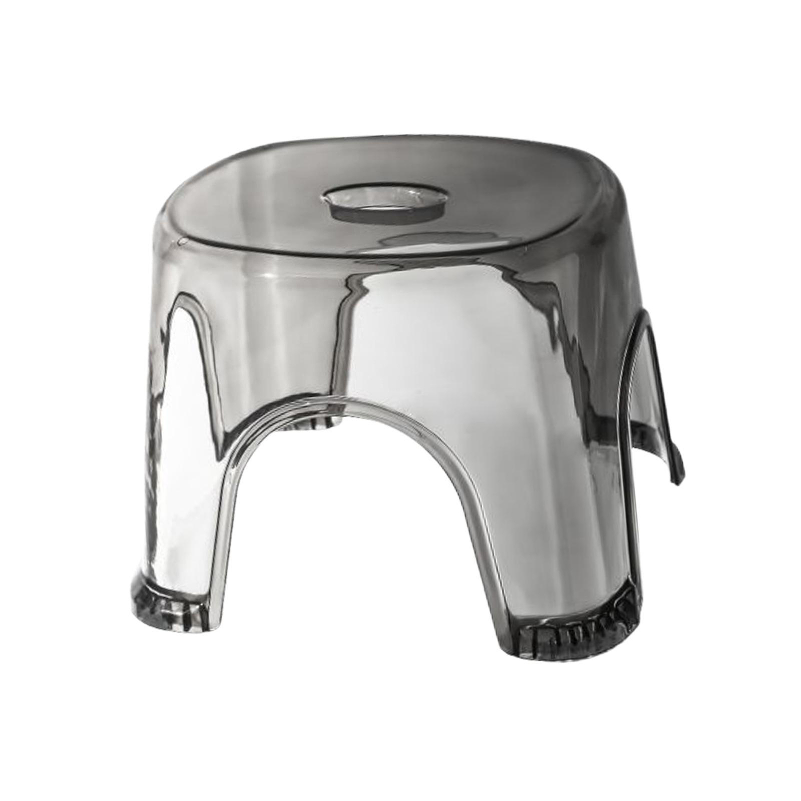 Foot Stool Nonslip and Waterproof Stool Clear Stool for Bathroom
