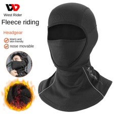 WEST BIKING Winter Warm Headgear Cycling Mask Fleece Windproof Cold Headgear