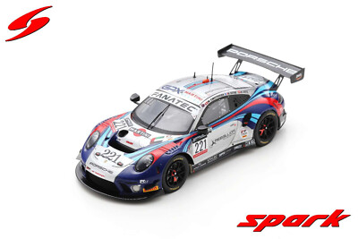 Spark 1/43 Porsche 911 GT3 R #221 GPX Martini Racing 24H Spa 2022