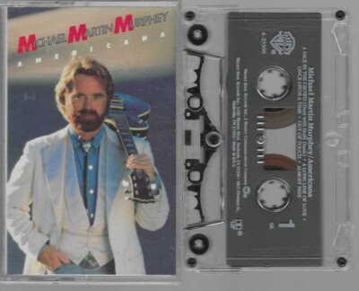 Michael Martin Murphy Americana (Cassette, 1987 Warner) VG-VG+