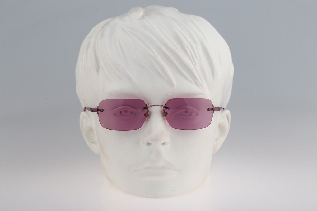 Emporio Armani 163 S 1266, Vintage 90s tinted purple lenses  display picture 3