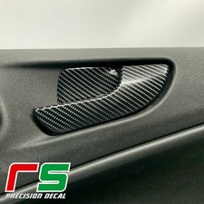 Alfa Romeo Giulietta adesivi sticker decal leve maniglia interna tuning carbon