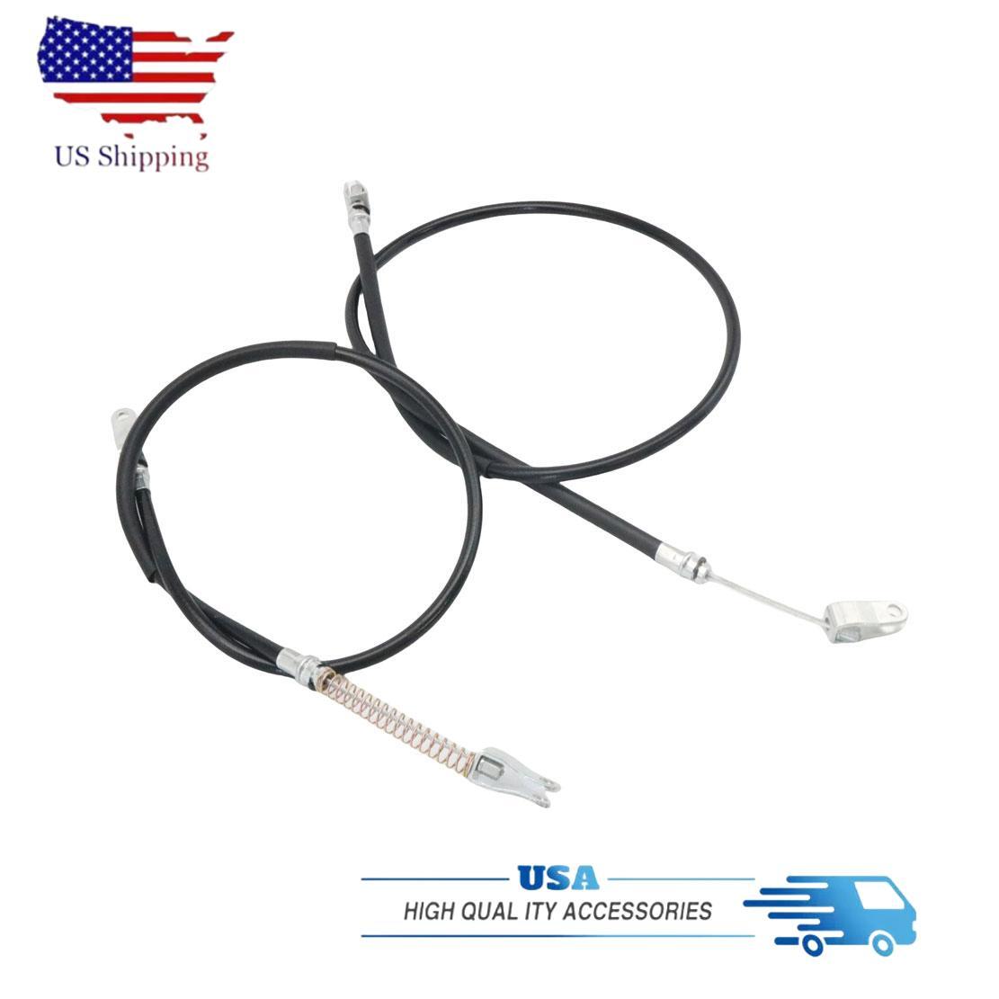 Fit For EZGO Marathon Golf Cart 1974-1987 Driver/Passenger Side Brake Cable Set