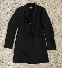 Vintage DKNY Long Blazer Black US 6