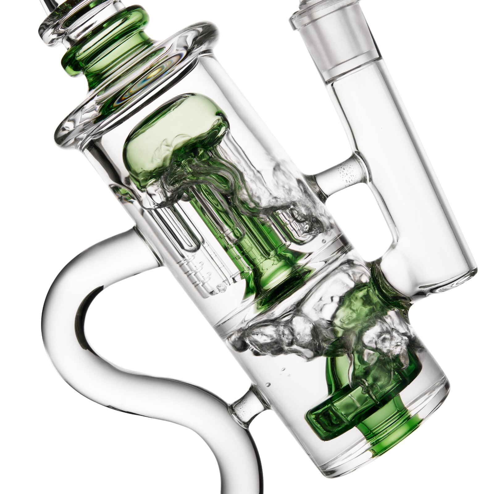 10'' Water Pipe Special Bong Perc Bong Smoking Hookah Heavy Glass Bongs