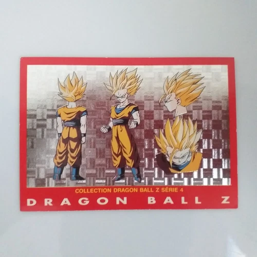 Carte Dragon Ball Z, Panini, VF, série 4. N°08 : Son Gohan, BE / LP