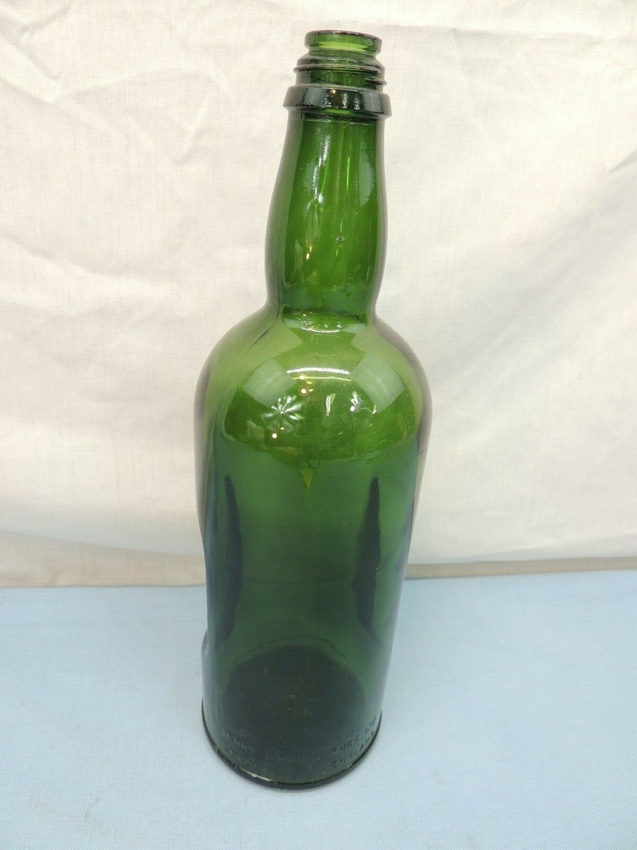 VINTAGE GREEN BOTTLE 14.5
