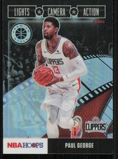 2019-20 Hoops Lights Camera Action Holo #5 Paul George