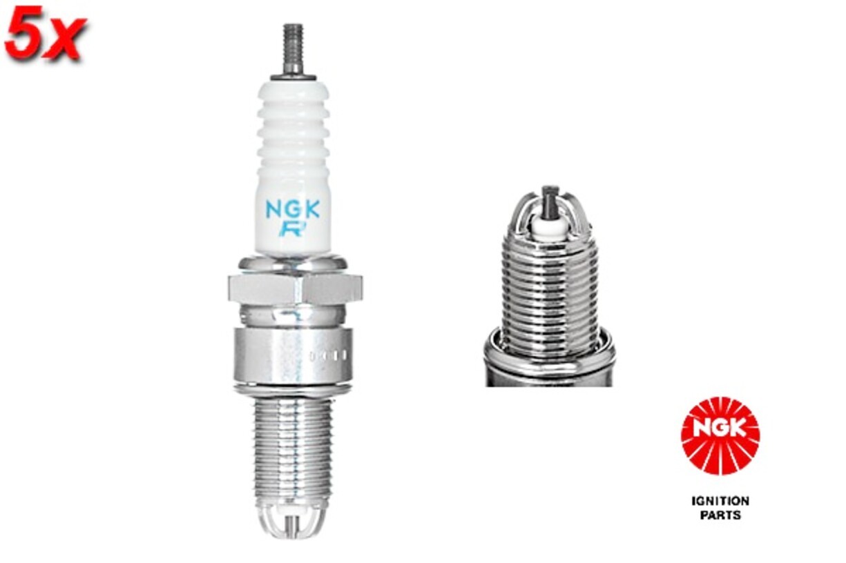 NGK 5x Spark Plug For AUDI 100 FIAT LANCIA SEAT Inca SKODA VW 77-05 101000001AC