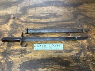WW2 Antique Japanese TYPE 30 Bayonet For Arisaka Rifles TYPE 38 99 Early War 7.7