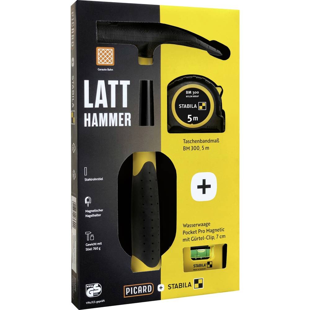 Jeu de marteaux DIN 7239 Picard 0070080-001 pour menuiserie et atelier mécanique