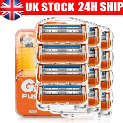 16PCS Shaving Razor Blades Refills Compatible for G illette Fusion 5 Proglide