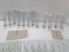 57 Assorted Drapery Hook,  Curtain  hooks See Pictures For Quantity And Sizes