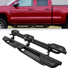 Side Step Bars Running Boards Fits 2007-2018 Chevy Siiverado 1500