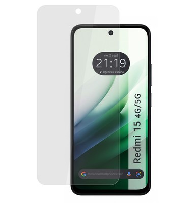 Wardsan [2 Pezzi] Per Xiaomi REDMI 9A 6.53 5G Pellicola protettiva per schermo idrogel 3D con supporto per telefono dito per selfie | Antishock | Custodia compatibile | Pellicola protettiva TPU