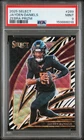 2025 PANINI SELECT #289 JAYDEN DANIELS ZEBRA PRIZM PSA 9