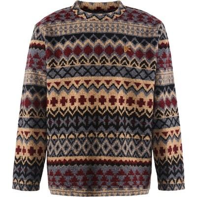 District Vision Jacquard Knit Crew Neck Sweatshirt - Men's