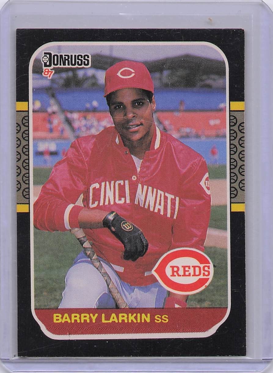 1987 Donruss - Barry Larkin # 492 RC