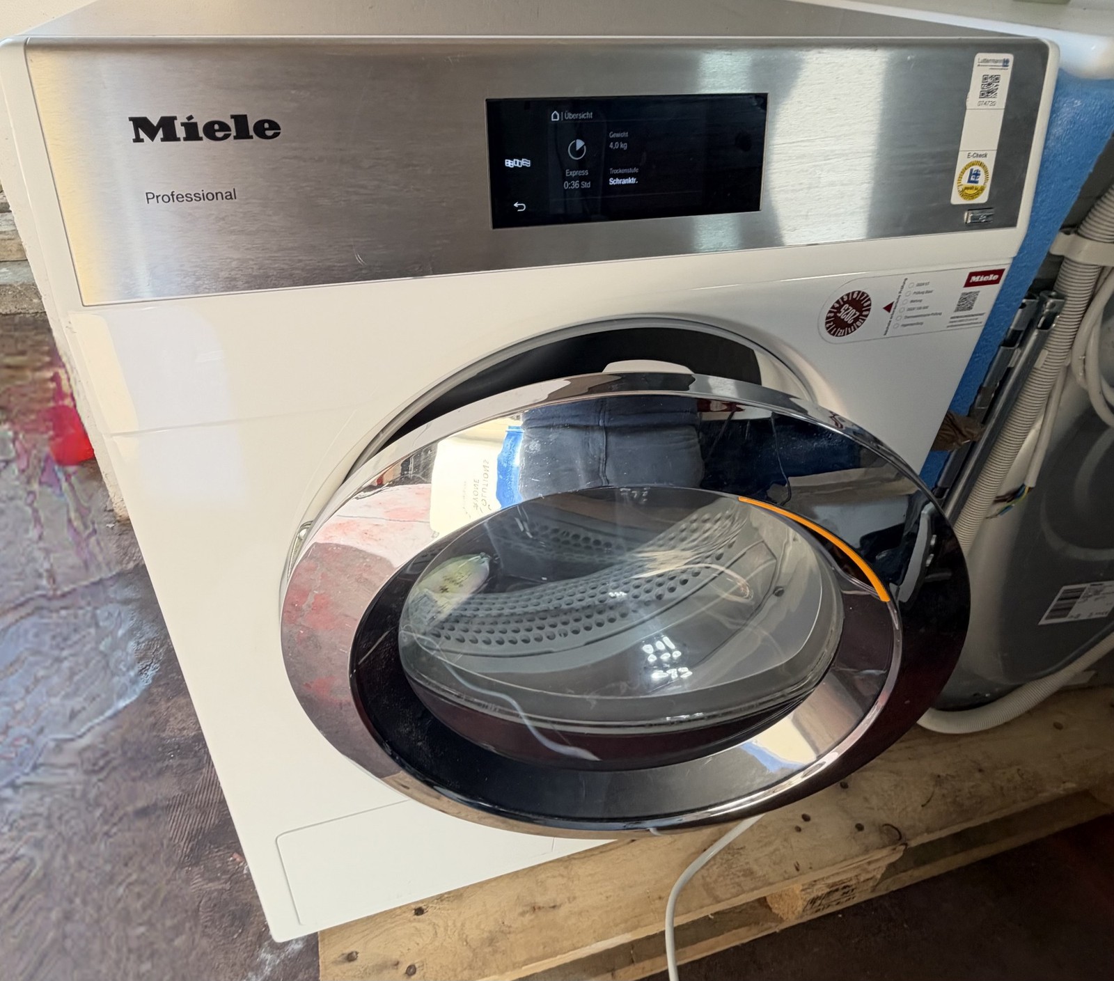 Miele Professional PDR 908 HP Wärmepumpentrockner Gewerbe Trockner 8 kg