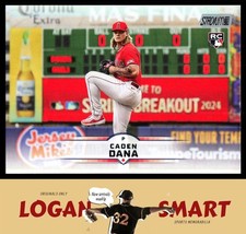 Caden Dana 2025 Stadium Club #54 RC Los Angeles Angels